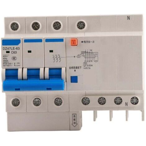 Fehlerstromschutzschalter DZ47LE-32 2P N C32 230V 32A 30mA