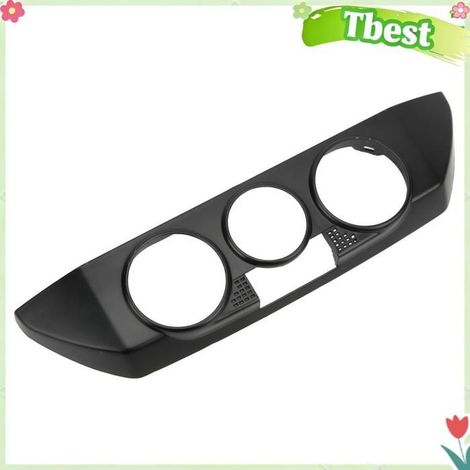 1Pc Durable ABS Chauffage Commande Facia Plaque Voiture Tableau de Bord 6Q0820075C Remplacement pour 9N 2002-2010 (1/4)