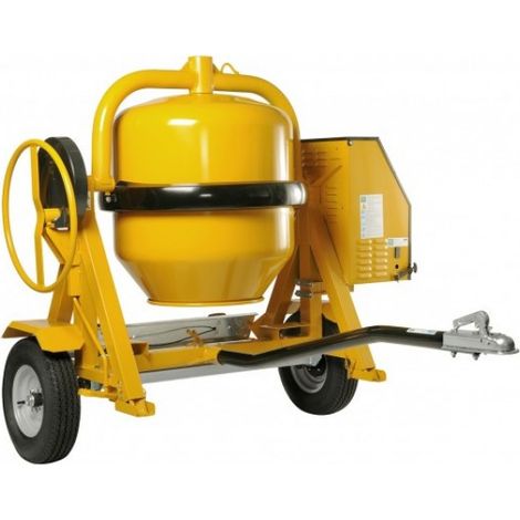 Haemmerlin - Bétonnière thermique tractable Professionnelle moteur Honda GX 160 350L 3 kW - BT EXPERT 350