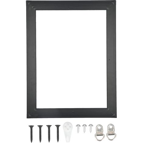 Cadre Pour Toile Peinture À L'huile 30x40cm Noir Classique Pour Décoration Murale Salon - 1 Pièce (1/5)
