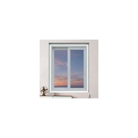 Moustiquaire auto-installable avec velcro, moustiquaire invisible anti-moustiques et anti-insectes 100x120cm- Crezuo (1/4)