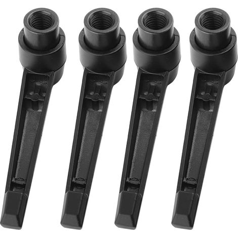 4 Stück Verstellbare Griffe mit Innengewinde M10, Metall Sterngriffe M4-M12 für Maschinenbefestigung, Präzisions-Industriegriffe zur sicheren Fixierung (1/5)