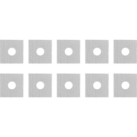 Jeu de 10 plaquettes de fraisage haute dureté, accessoire haute performance, lames de coupe rapide avec coffret de rangement (1/5)