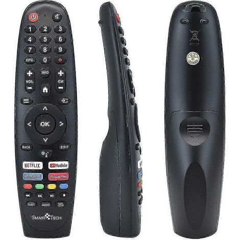 Télécommande TV JVC Smart Tech B0btdxpw38 compatible avec l'assistant vocal, haute qualité