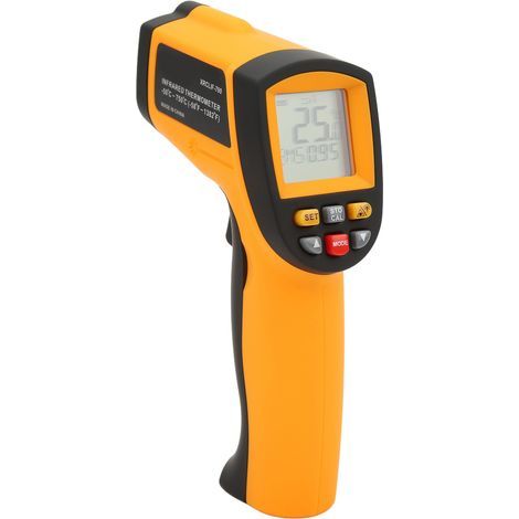 XRCLIF700 50750℃ Infrared Thermometer Non-Contact Industrial Temperature Meter for Cooking Refrigerator