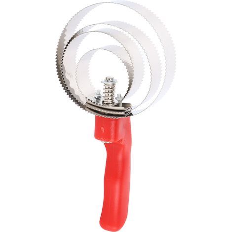 Horse curry comb, 4 rings, reversible double-sided stainless steel brush with soft handle for grooming (1/5)