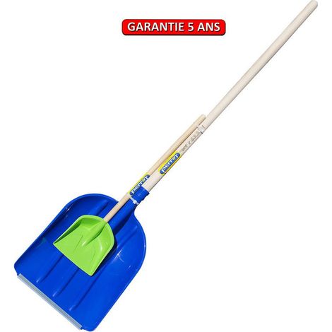 Juego de pala Alpoly + pala de nieve infantil de 19 cm – herramientas de invierno OUTILS PERRIN