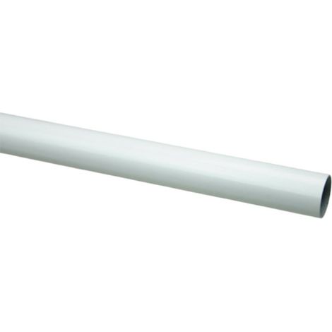 Secodir – Tringle à rideaux acier laqué époxy Ø20 mm x 1,50 m – Haute résistance pour rideaux lourds – Finition durable et esthétique