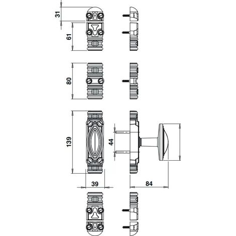 EMBASE PALIER UNI-JET M 6/4 R18 GHE 9-39941-18-L-1