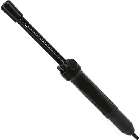 Solder Sucker, Durable and Practical Solder Sucker Pen, Convenient, Good Airtightness, Strong Suction, Manual Operation for Electronic Soldering(Black)