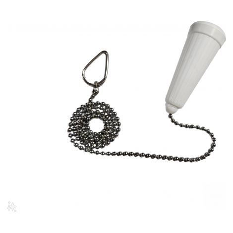 Pulsante Con Catena Per Cassetta Alta Pvc