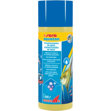 Sera Aquatan - Acondicionador de Agua para Peces Rica en Minerales