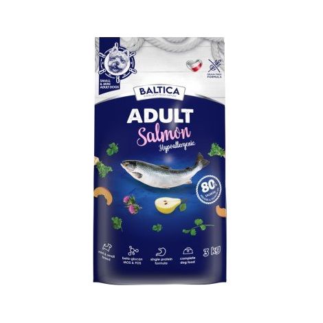 Saumon BALTICA EXCELLENT Adulte Hypoallergénique XS/S 3 kg (1/2)
