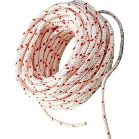 Corde de Démarrage Nylon 12m 3.5mm pour robuste Corde de Démarrage(12m6.0mm rope 1 pc) Nylon pour robuste, résistance pour usure, longue durée, extérieur, équipements lourds (1/5)