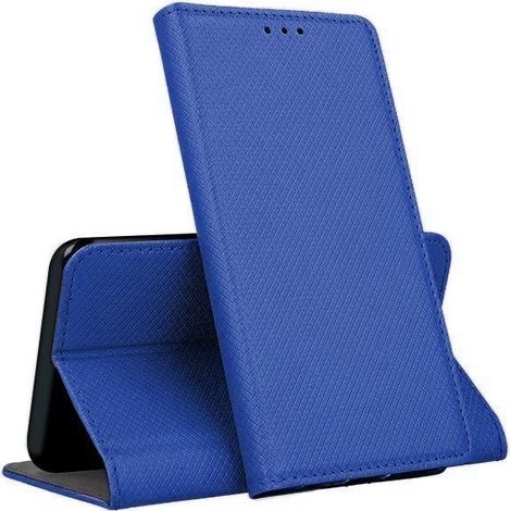 SMART MAGNET HÜLLE MIT KLAPPE, MARINEBLAU, FÜR REALME C33 + GLAS (1/5)