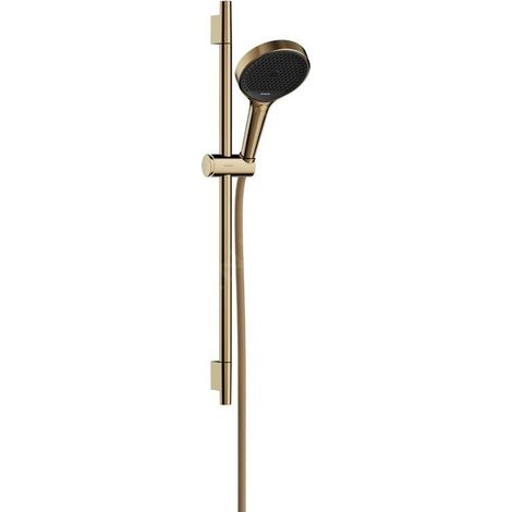 Hansgrohe Rainfinity - Set pomme de douche, barre et flexible, 3 jets, doré 28745990 (1/5)