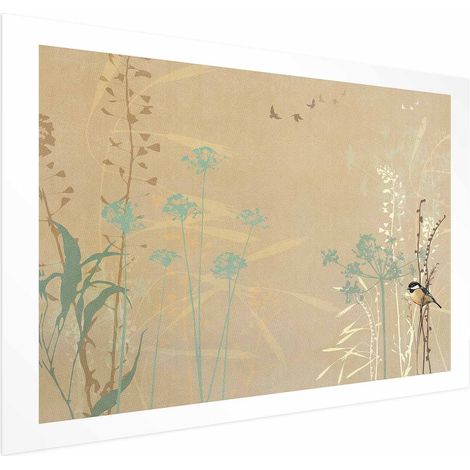 Poster – Vogel auf der Wiese (1/4)
