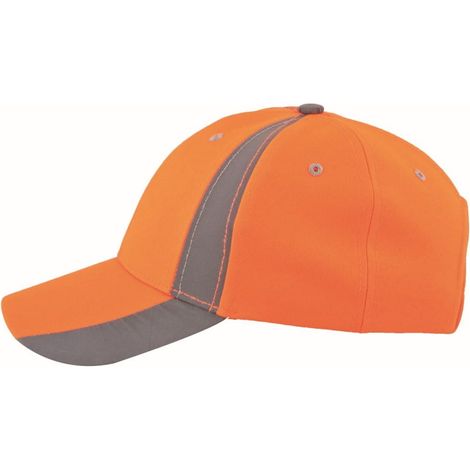 HiViz ardon®Twinkle orangefarbene Sicherheitskappe
