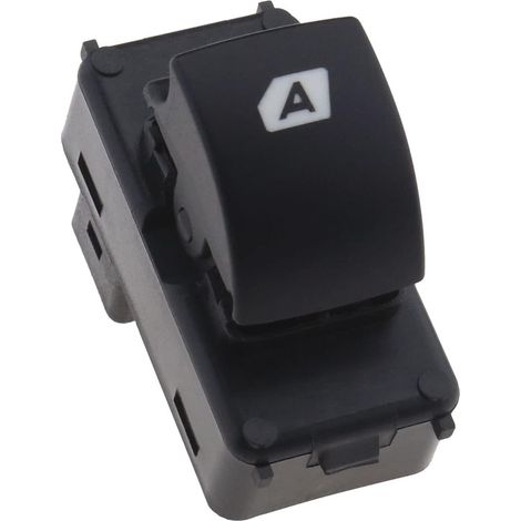 Interruptor de control del elevalunas eléctrico 6490.HQ 6490.E3 6554.QL 6554.HF Compatible con Berlingo B9/Partner/Partner Tepee Car Interruptor de elevalunas eléctrico delantero derecho de 4 pines