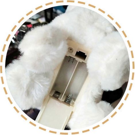 Chat en peluche interactif qui marche et miaule, animal en peluche réaliste, convient aux garçons et aux filles, jaune. (1/5)