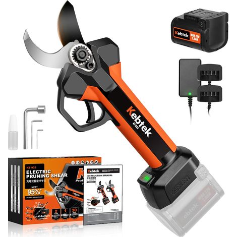Sécateur Électrique Sans Fil 33mm 21V 500W (1/5)