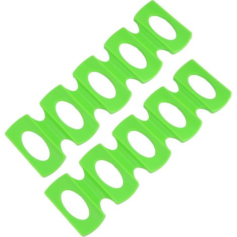 Tappetino per bevande da frigorifero - Portabottiglie impilabile per birra - Verde (1/5)
