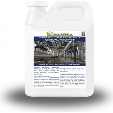 Puissant nettoyant dégraissant alcalin pour préparation de support - 550 g Jaune clair - MATPRO
