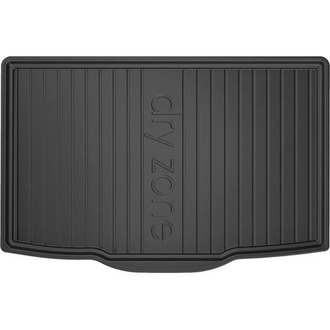 Tapis de coffre pour Fiat 500L 2012-2022 Inférieur TPE Antidérapant Noir 1Pc (1/5)