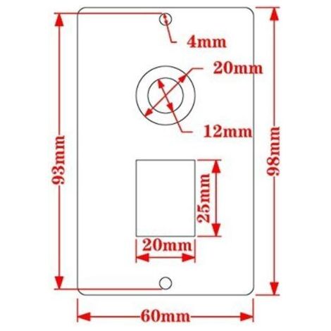Contrôleur de Vitesse de Moteur DC 12-60V 40A, Contrôleur de Vitesse de Moteur à Brosse PWM, Contrôleur de Vitesse Inverse Avant de Contrôleur de Moteur CC, Interrupteur D'inversion de Contrôleur de M