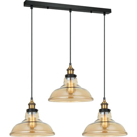 Lampada a sospensione Hubert MDM23813 GDAMB Italux (1/3)