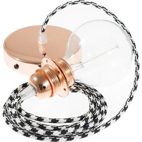 Lampe suspension Creative Cables rp04 assemblage DIY 105W (1/3)