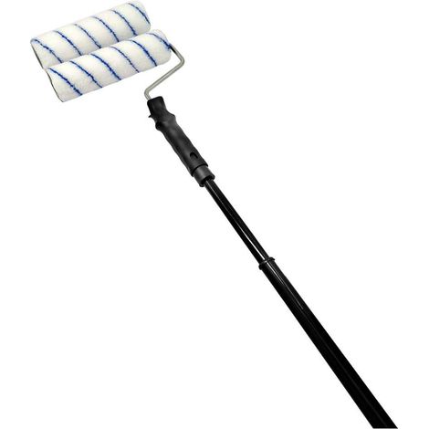 Nespoli Kit Pertica Telescopica con Rullo 22 cm e Ricambio Estensione 110-200 cm