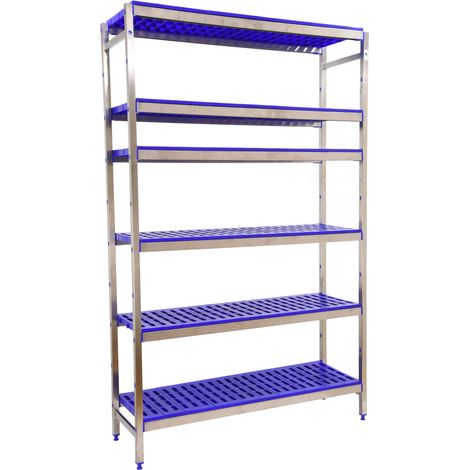 Simonrack Simoninox Initial scaffale acciaio inox blu