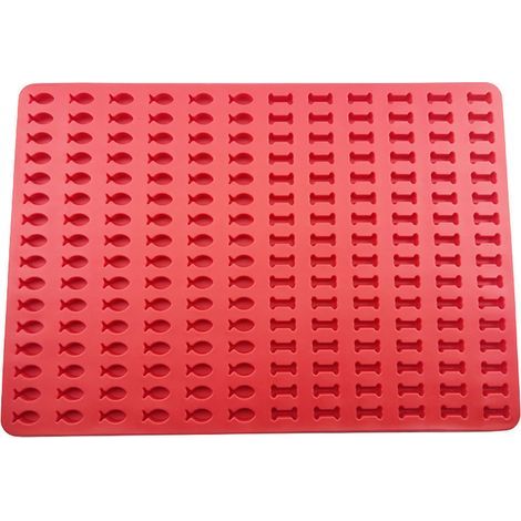 Moule à Pâtisserie 2 Parties pour Friandises pour Chiens - Inclut Tapis de Cuisson en Silicone, Kit Complet (1/5)