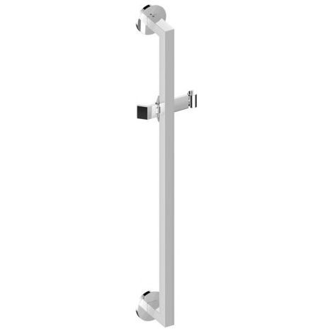 Support de barre de douche KE Édition 90 59085, avec glissière de douche, chromé