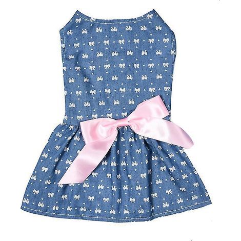 Hundekleid mit Schleife (1-teilig) (1/3)