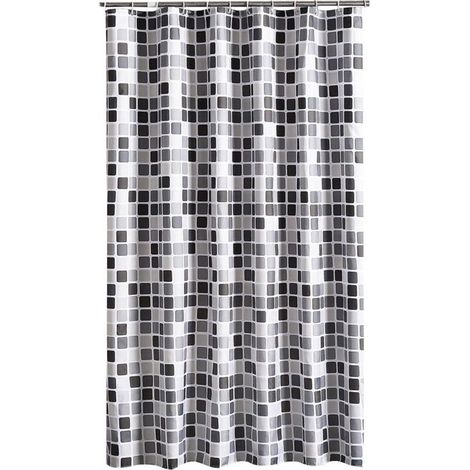 YMYNY Rideau de douche 200 x 220 cm (l x H) Rideau de douche imperméable, antibactérien et anti-moisissure