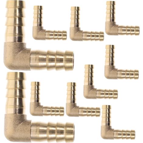 10pièces Raccords De Tuyau Coudés Pex Pouce Accessoires De Compression Pour Installation De Plomberie (1/5)