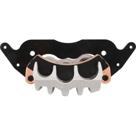 Jeffergarden Étrier de frein avant avec ensemble de plaquettes de frein frittées, dissipation thermique réactive et efficace, adapté pour Polaris RZR Turbo PRO XP Gauche 1912473 1913239-DOU