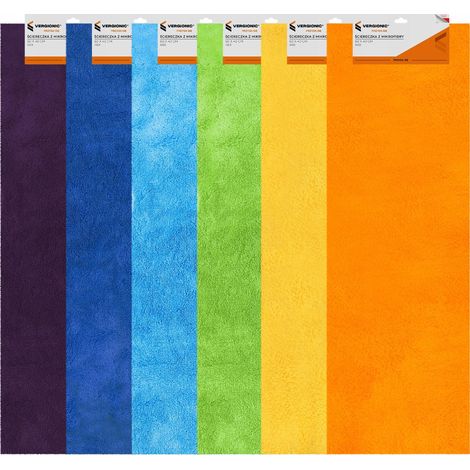 Mikrofasertuch MIX 60x40 cm weich saugfähig VERGIONIC