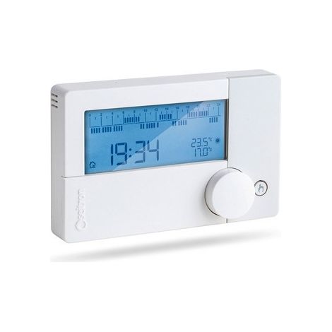 CRONOTERMOSTATO DIGITALE GIORNALIERO FREETIME EVO Bianco SEITRON (1/5)