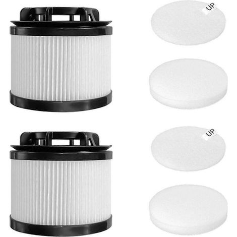 Pièces de rechange et accessoires pour aspirateur LVAC-200 : filtre pré-moteur, filtre post-moteur