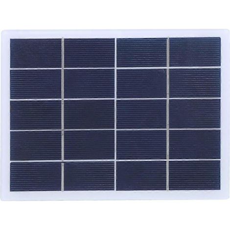 Panneau solaire en silicium polycristallin 5 V 20243 W, laminé solaire, chargeur de batterie à sortie CC DIY