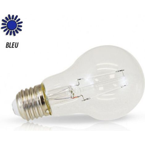 Ampoule LED E27 Filament 2W Bleue - Ampoule LED E27 Filament 2W Bleue - Ampoule LED E27 Filament 2W Bleue (1/5)