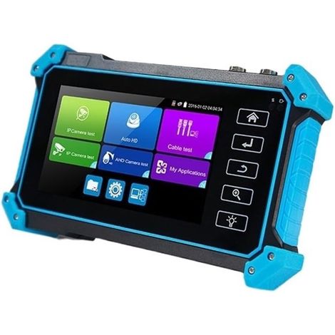 Testeur de vidéosurveillance prenant en charge la caméra IP Testeur De Vidéosurveillance Caméra IP Ahd, Mini Moniteur 4k VGA IPC, Moniteur Portable Poe, Test De Câbles De Caméra Cftv(5100 plus) (1/5)