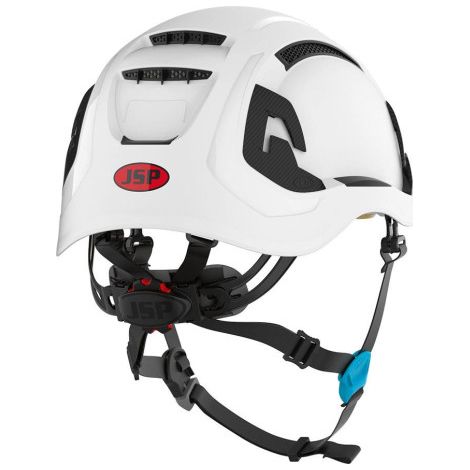 Casque de sécurité crémaillère ventilé EVO ALTA Skyworker Blanc (1/5)
