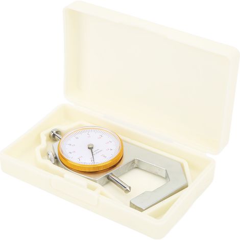 Mikrometer zur Dickenmessung mit konischem Kopf, 0-20 mm, Auflösung 0,1 mm, für Papier und Folie. (1/5)