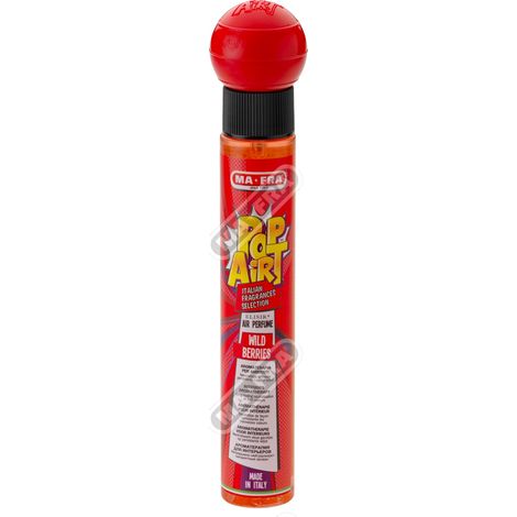 Ma-Fra DEODORANTE AUTO POP AIRT WILD BERRIES ROSSO 75ML
