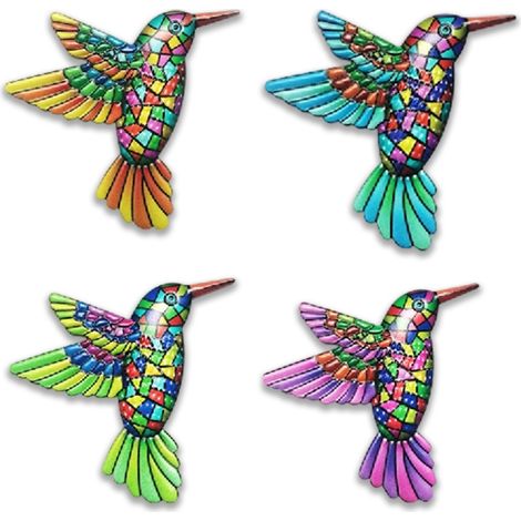 2pcs acrylic hummingbird wall decoration (1/5)