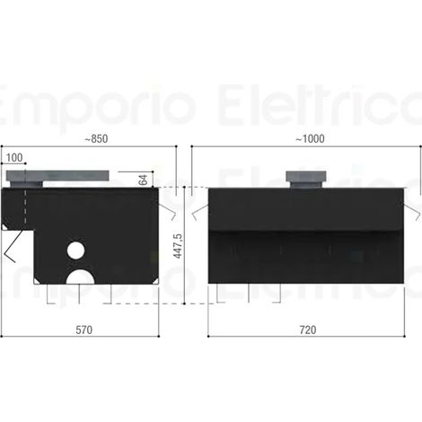 came motoréducteur irréversible 230v 400v triphasé frog-md 001frog-md (1/3)